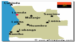 Angola Map