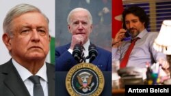 La Casa Blanca revela detalles de las conversaciones del presidente Joe Biden con sus homólogos de México y Canadá, el viernes 23 de enero de 2021. 