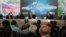 Venezuela's Vice President Tareck El Aissami (C) speaks during a meeting with bondholders and their representatives in Caracas, Nov. 13, 2017. 