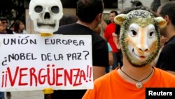 En 2012 el Premio Nobel de la Paz fue entregado a la Unión Europea, lo que provocó una gran polémica internacional.