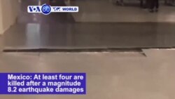 VOA60 World - At Least 16 Dead in Massive Mexico Earthquake