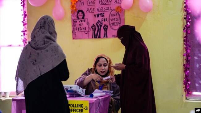 নির্বাচনে মুসলিমদের বিরুদ্ধে সাম্প্রদায়িক উস্কানি দেয়া হচ্ছে বলে অভিযোগ। ফটোঃ ১৯ এপ্রিল, ২০২৪।