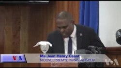 Mèt Jean Henry Céant Ofisyèlman Nouvo Premye Minis Peyi Dayiti