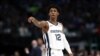 Ja Morant des Memphis Grizzlies lors d'un match de NBA contre les Dallas Mavericks, USA, le 5 mars 2020.