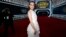 Actress Daisy Ridley arrives at the premiere of "Star Wars: The Force Awakens" in Hollywood, California, Dec. 14, 2015. 