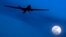 FILE - An unmanned U.S. Predator drone flies over Kandahar Air Field, southern Afghanistan, on a moon-lit night, Jan. 31, 2010.