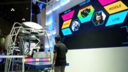 စားပွဲတင်တင်းနစ် လေ့ကျင့်ဖော် စက်ရုပ်