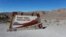  A view of the Death Valley National Park sign is seen in Death Valley, Calif., Feb. 14, 2017.