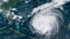 This satellite image obtained from the National Oceanic and Atmospheric Administration shows Hurricane Ernesto at 13:40 Zulu on August 15, 2024.