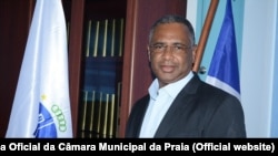 Óscar Santos, antigo presidente da Câmara Municipal da Praia, Cabo Verde