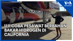 Uji Coba Pesawat Berbahan Bakar Hidrogen di California