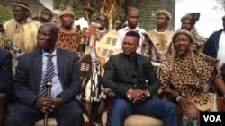 FILE: Bulelani Lobhengula Khumalo, a dscendant of the royal Mzilikazi family attending a traditional event in Bulawayo.