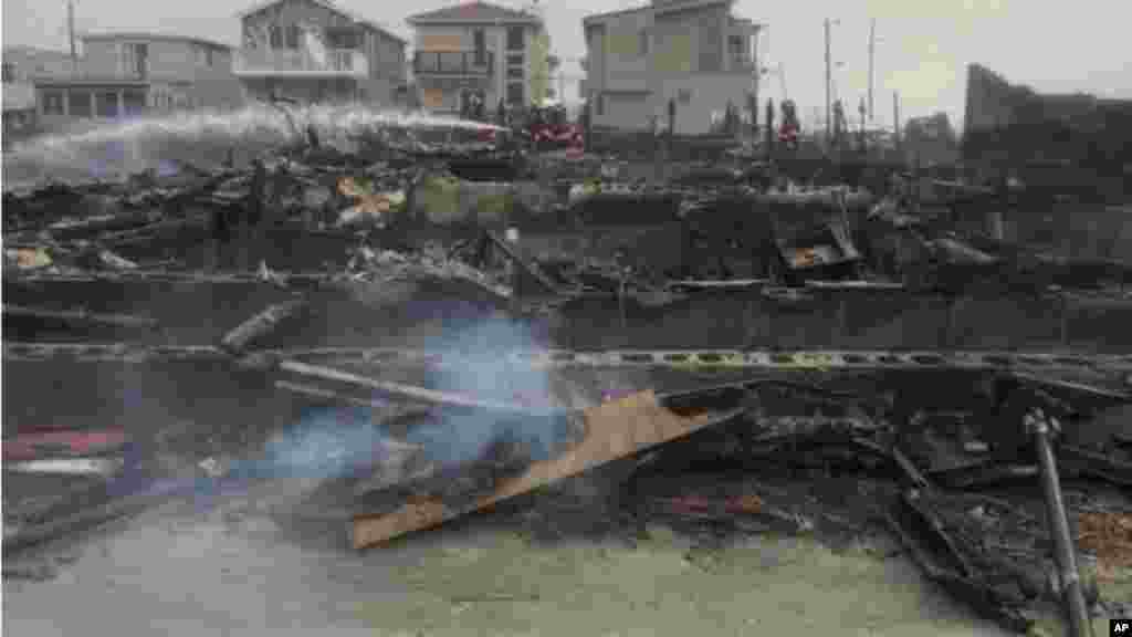 طوفان سے پہلے یہاں بھی عمارتیں تھیں