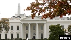 Vue sur la Maison-Blanche, à Washington D.C., le 3 novembre 2016.