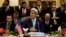 U.S. Secretary of State John Kerry listens at the East Asia Summit Foreign Ministers' Meeting in Kuala Lumpur, Malaysia, August 6, 2015.