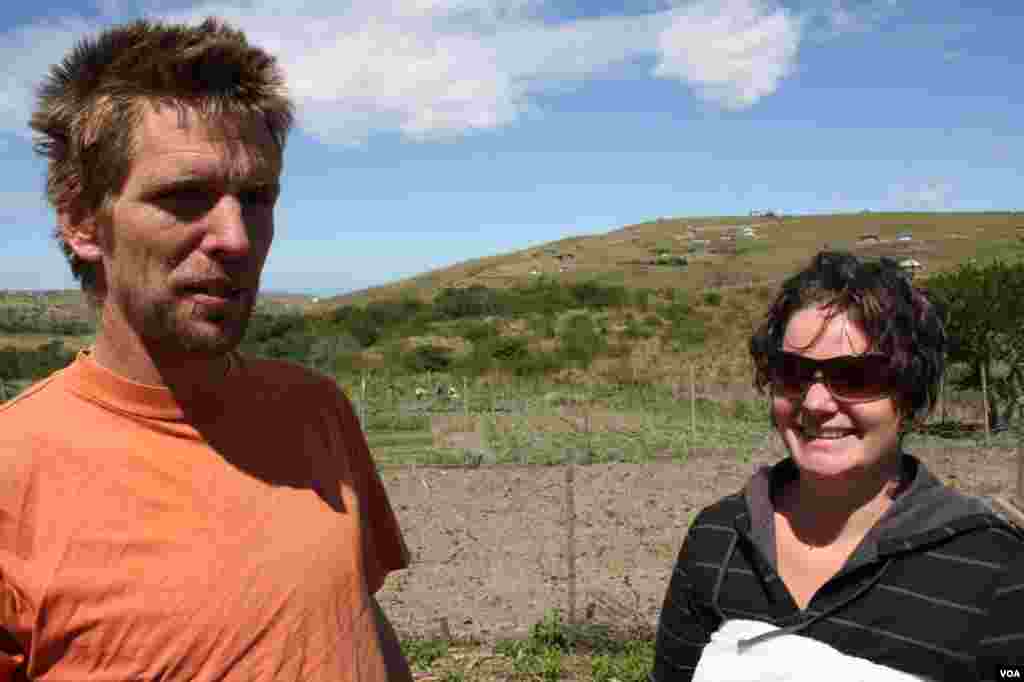 The home is run by a highly trained mental health therapist, Alex Gunther [right] and her husband Michael (VOA/ D. Taylor) 