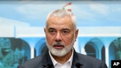 Lãnh tụ Hamas ông Ismail Haniyeh.
