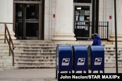 The U.S. Postal Service warns ballots may not be delivered in a timely manner. Trump says the postal service needs money for mail-in voting but he will keep blocking funding regardless.