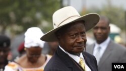 ປະທານາທິບໍດີ ອູ​ການ​ດາ ທ່ານ Yoweri Museveni.