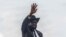 Le président sud-soudanais Salva Kiir à l'aéroport de Juba, le 20 juin 2018.
