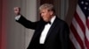 President-elect Donald Trump gestures after speaking during an America First Policy Institute gala at his Mar-a-Lago estate, Nov. 14, 2024, in Palm Beach, Fla.