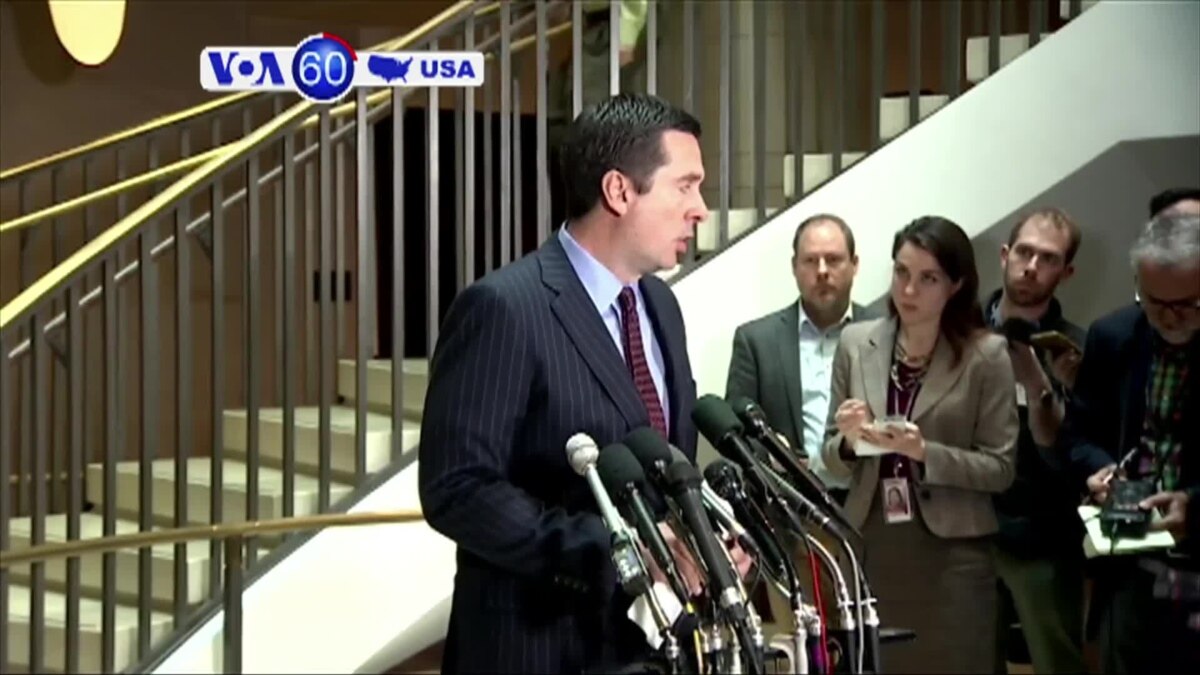 VOA60 America Nunes To Step Down From Russia Hacking Investigation