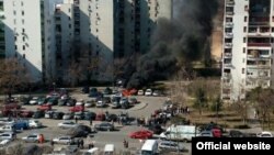 Eksplozija u podgoričkom naselju Blok pet
