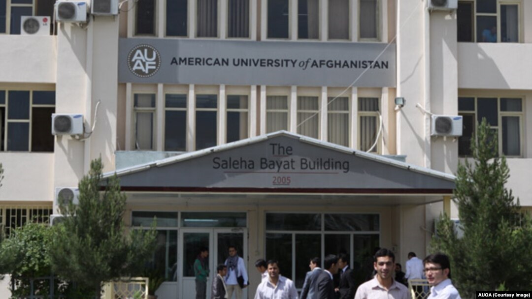 American University of Afghanistan di Kabul, tempat salah satu sandera asing yang ditawan Taliban mengajar.