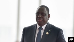 Macky Sall, président du Sénégal, 4 septembre 2016.