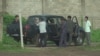 North Korean workers jam into a truck to near the compound in Quakam, Dakar to head to construction sites, Sept. 16, 2019. (Credit: Kim Seon-myung) 