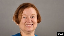 Amanda Bennett will be sworn in as the new Director of the Voice of America on Monday, April 18, 2016.