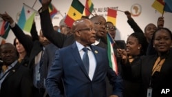 Le président Jacob Zuma à Johannesburg, en juin 2015.