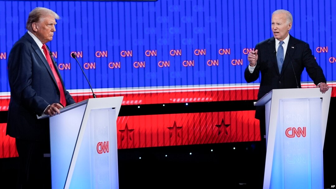 Debata Džoa Bajdena i Donalda Trampa (Foto: AP/Gerald Herbert)