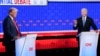 Donald Tramp i Džo Bajden tokom debate na CNN-u (AP Photo/Gerald Herbert)
