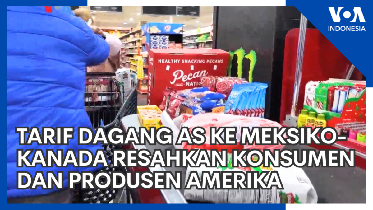 Tarif Dagang AS ke Meksiko-Kanada Resahkan Konsumen dan Produsen Amerika