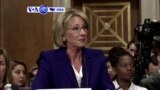 VOA60 America - Pence Casts Historic Senate Vote to Confirm Trump's Education Pick