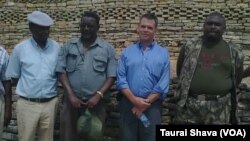 Ambassador Wharton at Naletale ruins