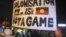 A small group of indigenous protesters blocked a Gold Coast road, bringing a temporary halt to the Queen's baton relay before the opening ceremony for the 2018 Commonwealth Games at Carrara Stadium on the Gold Coast, Australia, April 4, 2018.
