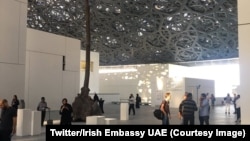 Le Louvre Abu Dhabi a ouvert ses portes au public, France, 9 novembre 2017. (Twitter/Irish Embassy UAE‏)