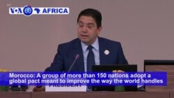 VOA60 Africa - More Than 150 Nations Adopt UN Migration Pact