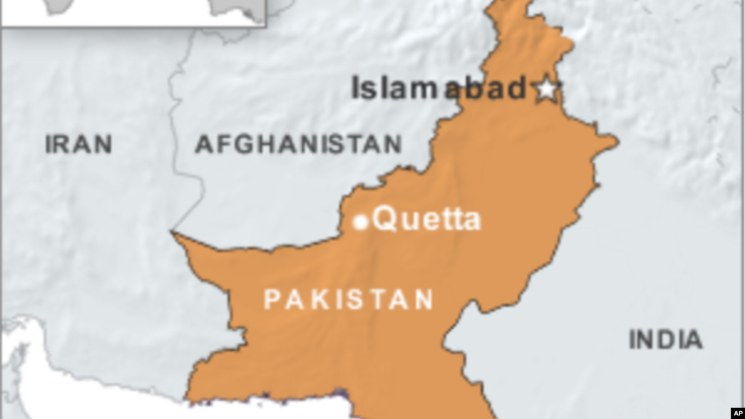 Peta wilayah Pakistan (Foto: dok). Pihak berwenang Pakistan mengatakan 21 laskar kesukuan yang diculik anggota militan ditemukan tewas di dekat kota Peshawar, Minggu (30/12).