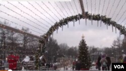 經濟雖在萎縮，俄羅斯首都仍然洋溢著節日氣氛