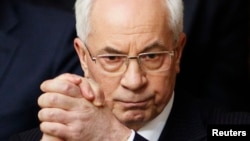 Ukraine's Prime Minister Mykola Azarov (file photo)