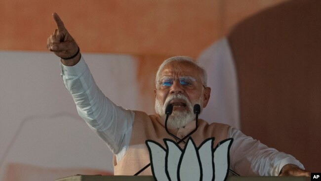 প্রধানমন্ত্রী নরেন্দ্র মোদী, মিরাট, ৩১ মার্চ, ২০২৪।