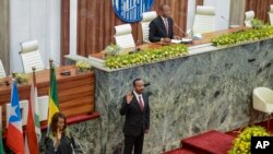 Umushikiranganji wa mbere wa Etiyopiya ariko ararahirira manda ya kabiri