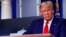 Le président des Etats-Unis Donald Trump à Washington le 31 mars 2020.