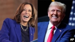 Kandidat presiden Amerika Serikat Kamala Harris dan Donald Trump. (Foto: AP)