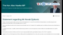 Manchetes Mundo 14 Janeiro: Novak Djokovic enfrenta novamente a deportação após o governo australiano revogar o seu visto pela 2ª vez