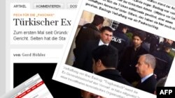 Handelsblaatt, Sueddeutsche Zeitung ve Bild gazetelerinin tutuklamayla ilgili haberleri