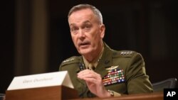 Jenderal Joe Dunford, Ketua Kepala Staf Gabungan Amerika (foto: dok).